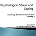 Psychological stress and coping